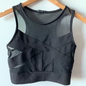 Papaya Mesh Crop Top 🖤 4 for $20 Bundle